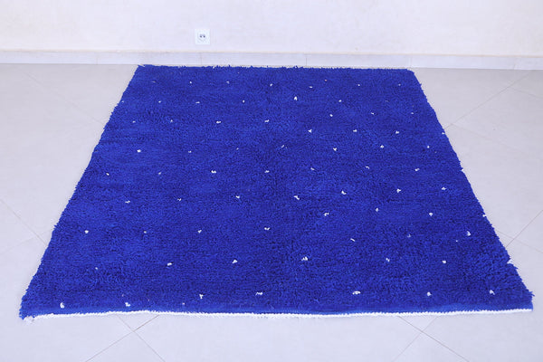 blue berber area rug - Custom area rug - Moroccan rug