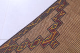 Vintage handmade tuareg rug 7.4 X 13.9 Feet