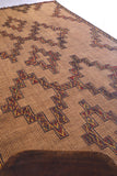 Vintage handmade tuareg rug 7.4 X 13.9 Feet