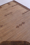 Vintage handmade tuareg rug 6.2 X 8.4 Feet