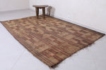 Vintage handmade tuareg rug 5.9 X 9.1 Feet