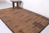 Vintage handmade tuareg rug 4.9 X 8 Feet