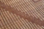 Vintage handmade tuareg rug 2.9 X 3.2 Feet