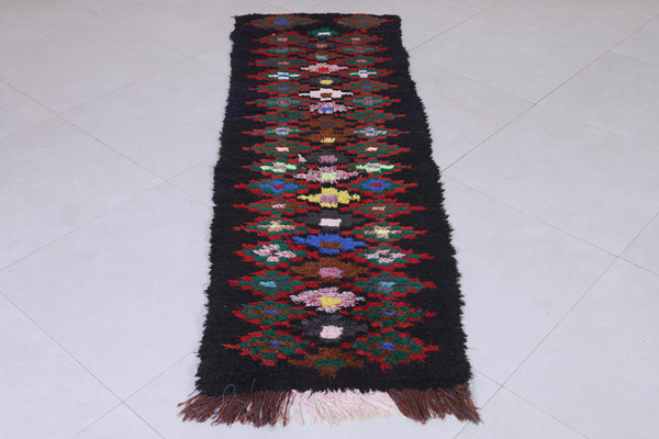 Handmade Moroccan Runner Rug – 2.2 x 6.8 ft | Unique Berber Carpet