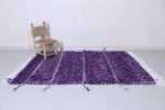 Handmade beni ourain rug 4.4 X 6.3 Feet