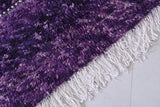 Handmade beni ourain rug 4.4 X 6.3 Feet