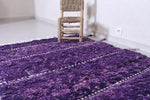 Handmade beni ourain rug 4.4 X 6.3 Feet