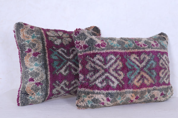 Moroccan handmade berber rug pillows 17.3 INCHES X 21.2 INCHES