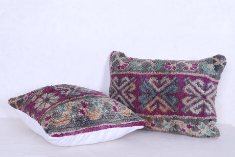 Moroccan handmade berber rug pillows 17.3 INCHES X 21.2 INCHES