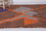 Handmade beniourain rug 4.9 X 6.3 Feet