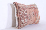Vintage handmade moroccan berber rug pillows 15.7 INCHES X 23.2 INCHES
