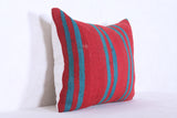 Vintage moroccan handwoven kilim pillows 17.7 INCHES X 21.2 INCHES