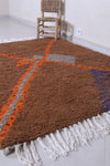 Moroccan beniourain rug 4.7 X 6.3 Feet
