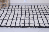 Moroccan beni ourain rug 4.5 X 6.6 Feet
