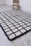 Moroccan beni ourain rug 4.5 X 6.6 Feet