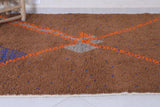 Moroccan beni ourain rug 4.9 X 6.3 Feet
