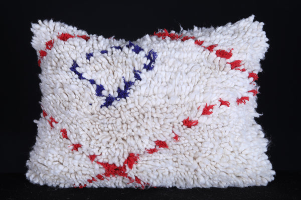 Vintage handmade moroccan berber rug pillows 18.5 INCHES X 23.6 INCHES