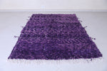 Moroccan beni ourain rug 4.6 X 6.1 Feet