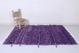Moroccan beni ourain rug 4.6 X 6.1 Feet