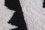 Handmade beni ourain rug 4.6 X 6.3 Feet