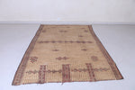 Vintage handmade tuareg rug 5.6 X 8.8 Feet