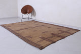 Vintage handmade tuareg rug 5.6 X 8.8 Feet