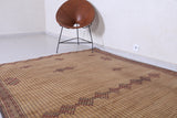 Vintage handmade tuareg rug 5.6 X 8.8 Feet