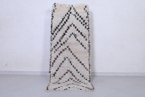 Moroccan rug 2.6 X 6.5 feet