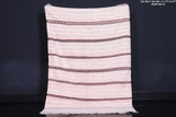 Beautiful Flatwoven berber moroccan rug  4.1 FT X 6 FT