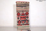 Old runner handmade moroccan rug - 2.3 FT X 5.6 FT