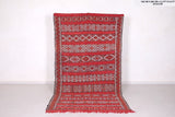 All wool beni ourain moroccan rug 5.2 FT X 9.5 FT