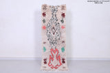 Moroccan Runner Rug – Unique Bohemian Design 2.1 x 6.5 FT