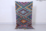 Moroccan rug 2.3 X 4.6 FEET