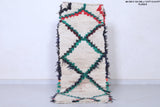 Moroccan rug 1.9 X 5 FEET