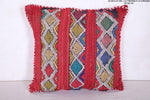 Moroccan handmade kilim pillow 13.7 INCHES X 14.5 INCHES