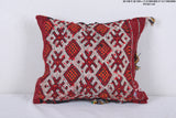 Vintage handmade moroccan kilim pillow 11.8 INCHES X 13.7 INCHES