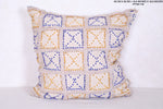 Moroccan handmade kilim pillow 18.8 INCHES X 18.8 INCHES
