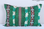 Vintage moroccan handwoven kilim pillow 13.3 INCHES X 20 INCHES