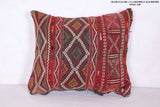 Moroccan handmade kilim pillow 11.4 INCHES X 12.9 INCHES