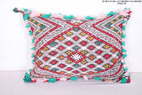 Moroccan handmade kilim pillow 13.7 INCHES X 18.5 INCHES