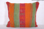 Moroccan handmade kilim pillow 18.8 INCHES X 21.2 INCHES