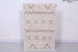 Small handmade moroccan berber rug 2.4 FT X 3.6 FT