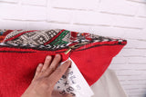 Moroccan Pillow , 16.5 inches X 31.8 inches
