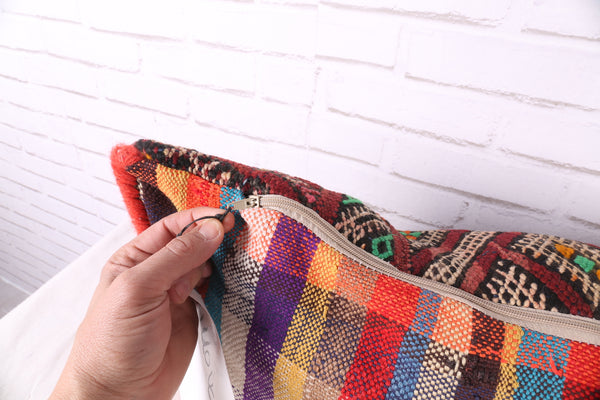 Moroccan Pillow , 14.1 inches X 30.7 inches