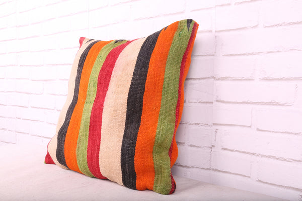 Filled Moroccan Pillow , 19.6 inches X 20.4 inches