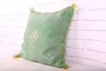 Moroccan Pillow , 16.9 inches X 17.7 inches