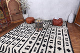 Custom Beni ourain rug , Moroccan handmade carpet