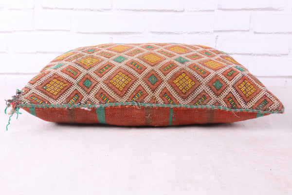 Moroccan Pillow , 13.7 inches X 18.8 inches