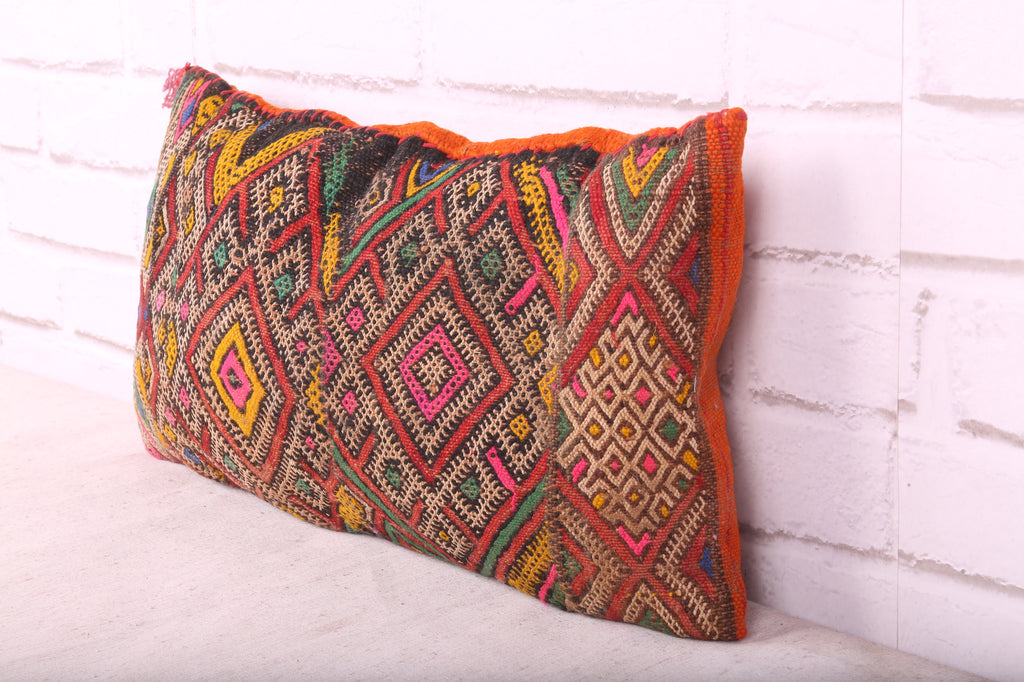 Moroccan pillow inches X inches Beni ourain rug