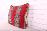 Filled Moroccan Pillow , 16.9 inches X 20 inches